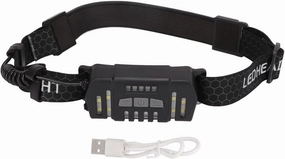 Topyond LED Headlamp, Rechargable Headlamp, XPG Induction COB Headlamp USB Rechargeable Head Light for Hiking Running Repairing for Outdoor Fishing Cycling