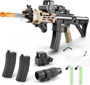 Toy Gun Automatic Blaster Sniper with Electric Mag, High-Speed Gel Ball Blaster for Adults 18 