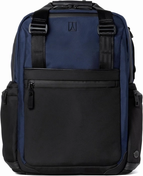Travelpro Altitude Medium Expandable Travel Laptop Backpack 25-30L, 16 Inch Laptop, Water Resistant, Work, Business, Men and Women, Aviator Navy