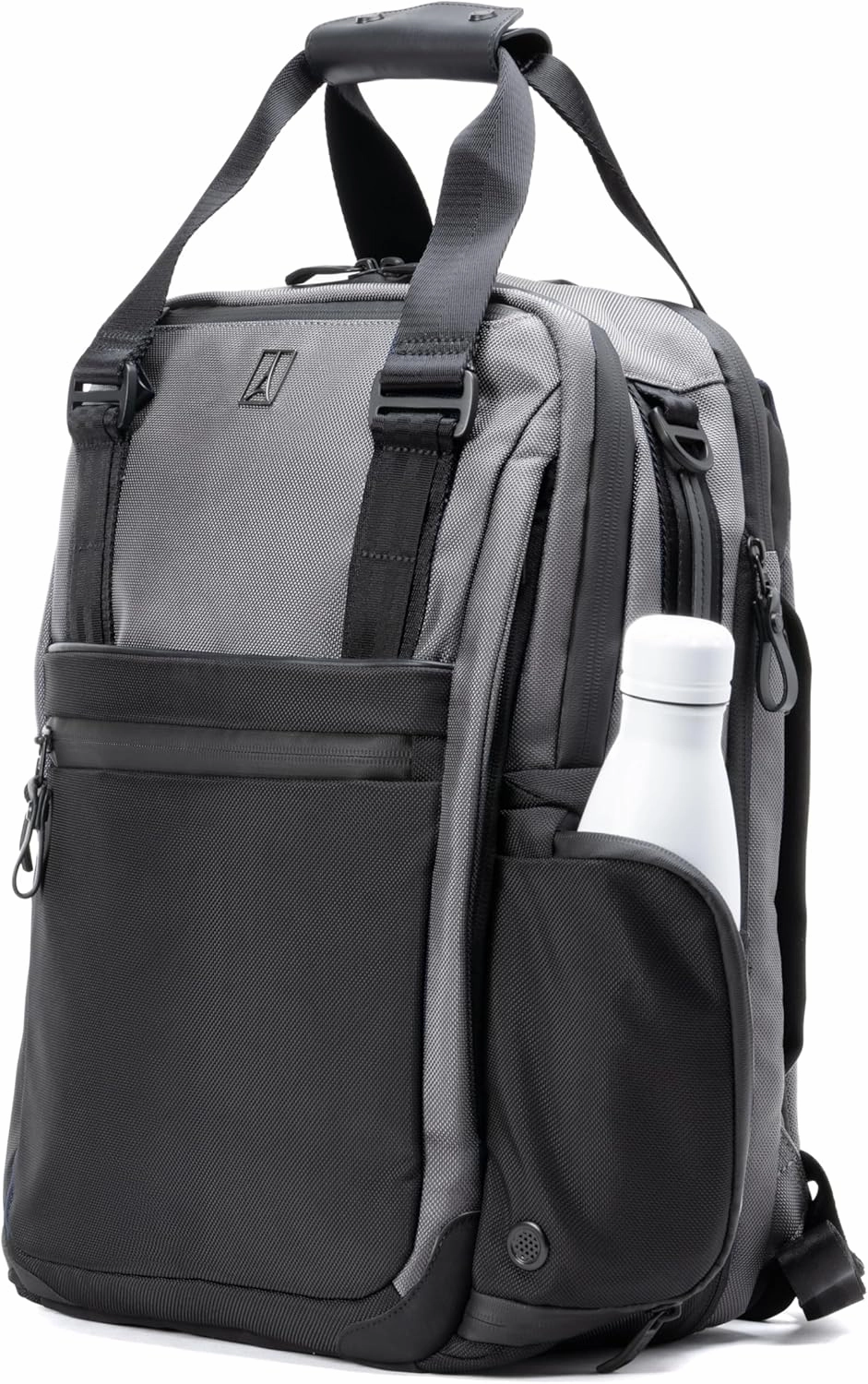 Travelpro Altitude Medium Expandable Travel Laptop Backpack 25-30L, 16 Inch Laptop, Water Resistant, Work, Business, Men and Women, Falcon Grey