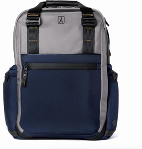 Travelpro Altitude Medium Expandable Travel Laptop Backpack 25-30L, 16 Inch Laptop, Water Resistant, Work, Business, Men and Women, Stellar Navy/Grey