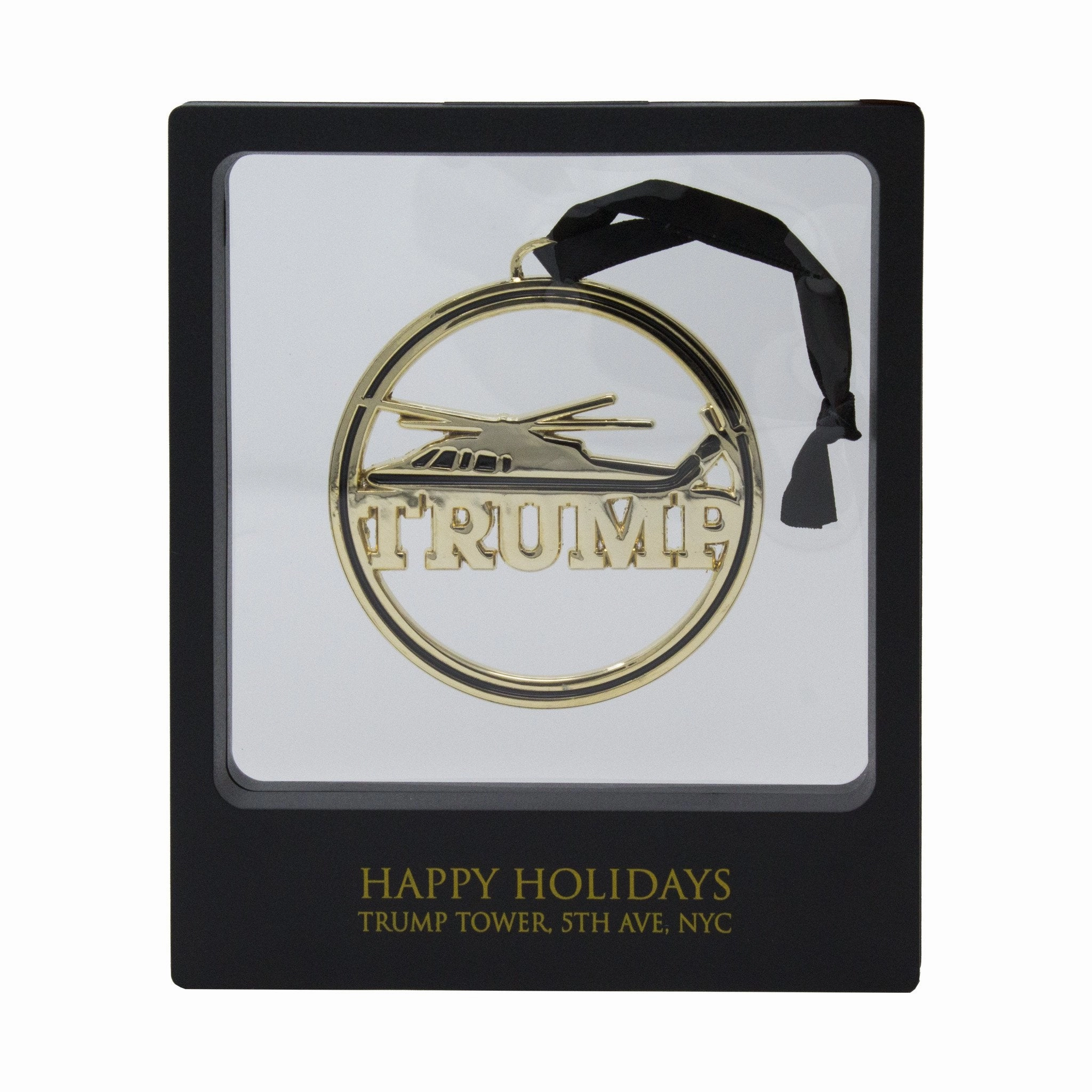 Trump Helicopter Ornament