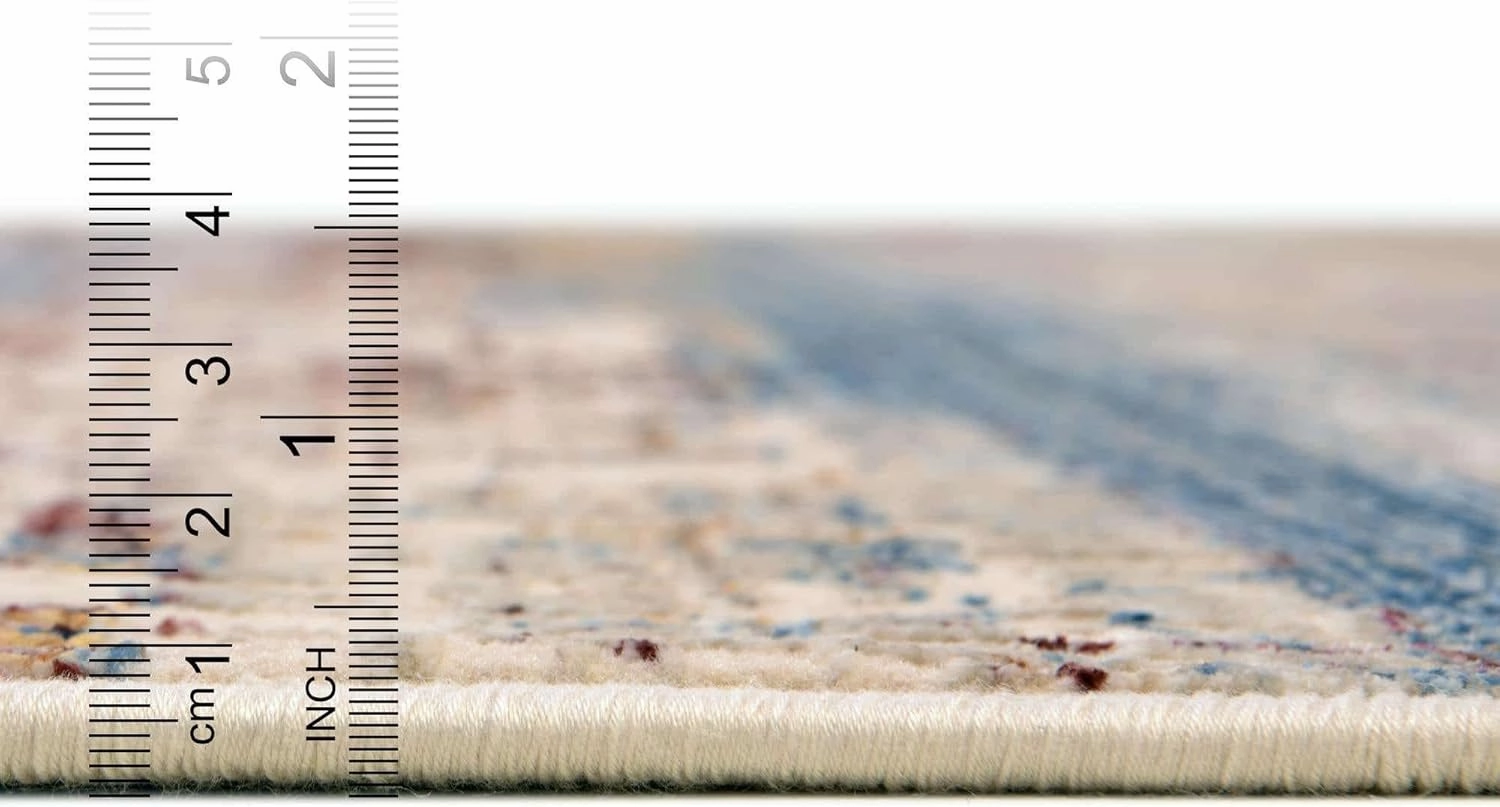 Unique Loom Deepa Collection Area Rug - Beatriz (Rectangular 2' 0" x 3' 0", Multi/ Beige)
