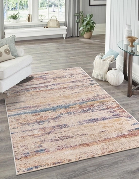 Unique Loom Deepa Collection Area Rug - Beatriz (Rectangular 2' 0" x 3' 0", Multi/ Beige)