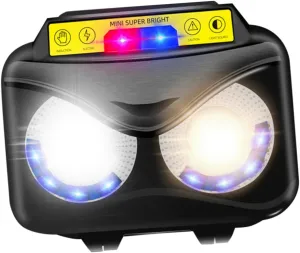 Upgraded Led Headlamp Tilt USB Charging Lightweight Design for Fishing Outdoor Activities and Night Running Ergonomic and Portable