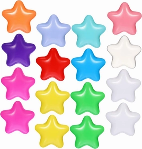 UPKOCH 200pcs Star Shape Ocean for Boys and Girls Soft for Tents Pools and Playhouses Fun and Safe for Outdoor Games and Activities