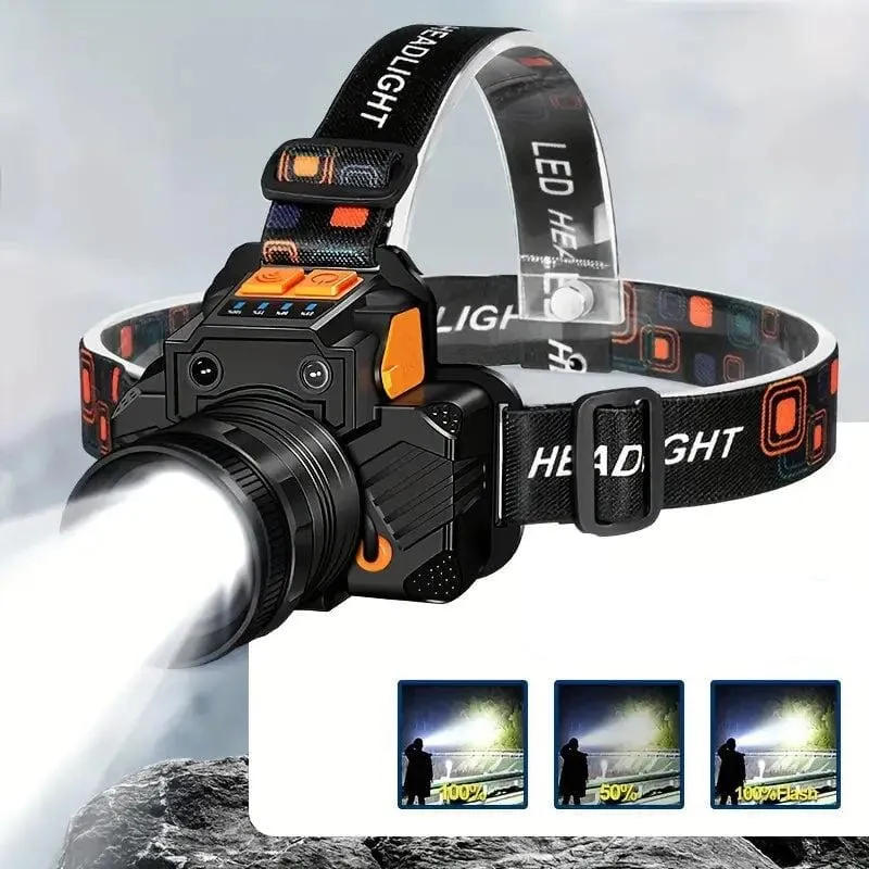 USB Rechargeable Sensor Headlights
