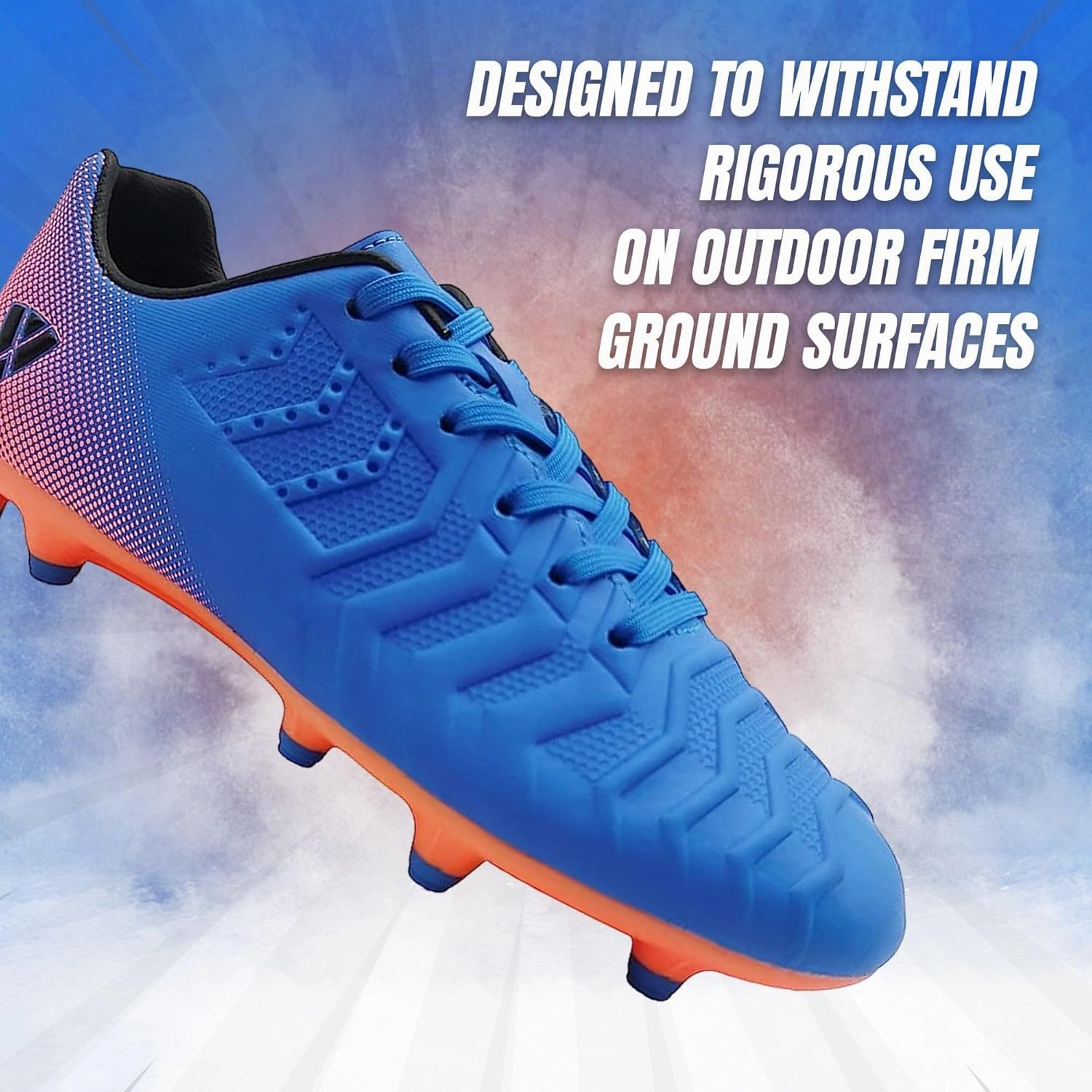 Vizari Laguna Firm Ground Kids Soccer Cleats | Athletic Outdoor Football Shoes for Boys and Girls | Comfort Running Unisex-Child Soccer Shoes (Toddler/Little Kid/Big Kid)