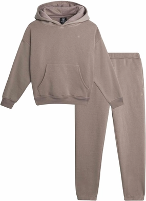Volcom Boys' Active Tracksuit Set - 2 Piece Athletic Performance Fleece Hoodie Sweatshirt and Jogger Sweatpants (Sizes: 4-20)