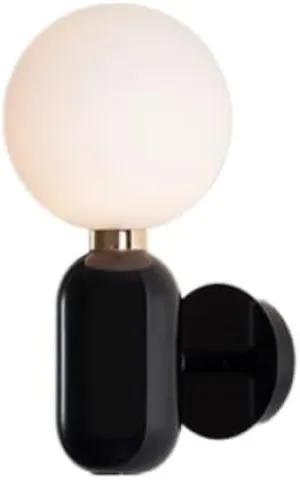 Wall Sconce Bedside Lamp Led Wall Lamp Glass Ball Simple Modern Aisle Balcony Light Nordic Living Room Wall Light E27 Edison Home Improvement Reform Exterior Light Fixture (Color : Gold)