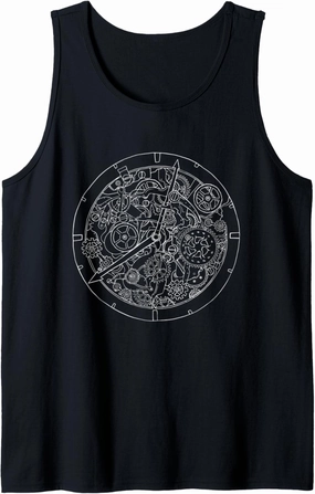 Watch Collecting Horologist Watch Lover Mechanical Watch Tank Top