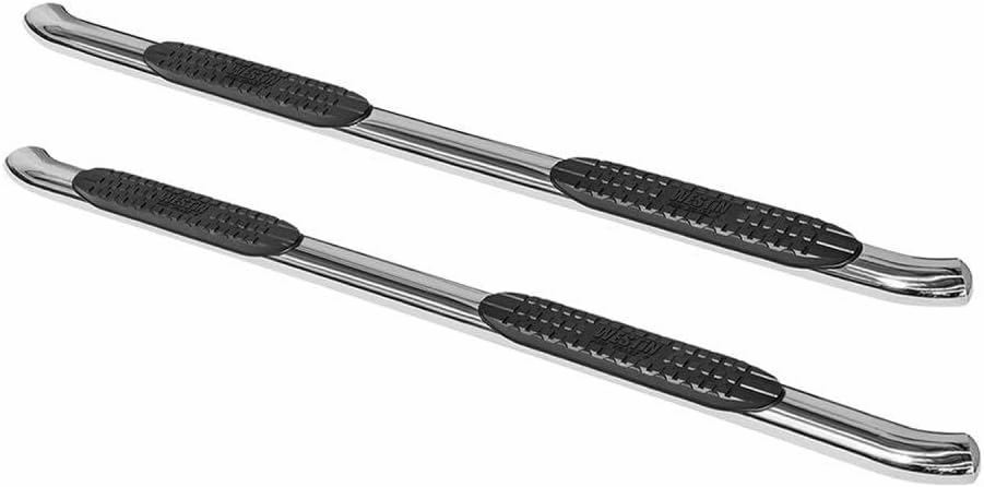 Westin 21-24080 Pro Traxx 4 Oval Nerf Step Bars fits 2019-2023 Ram 1500 Crew Cab (Excl. Ram 1500 Classic) Polished SS 1 Pair