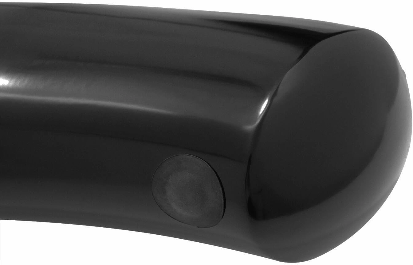 Westin 21-24085 Pro Traxx 4 Oval Nerf Step Bars fits 2019-2023 Ram 1500 Crew Cab (Excl. Ram 1500 Classic) Black 1 Pair