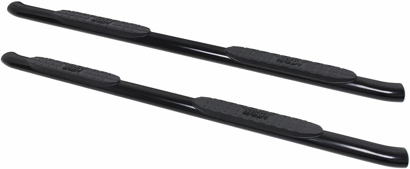 Westin 21-24085 Pro Traxx 4 Oval Nerf Step Bars fits 2019-2023 Ram 1500 Crew Cab (Excl. Ram 1500 Classic) Black 1 Pair