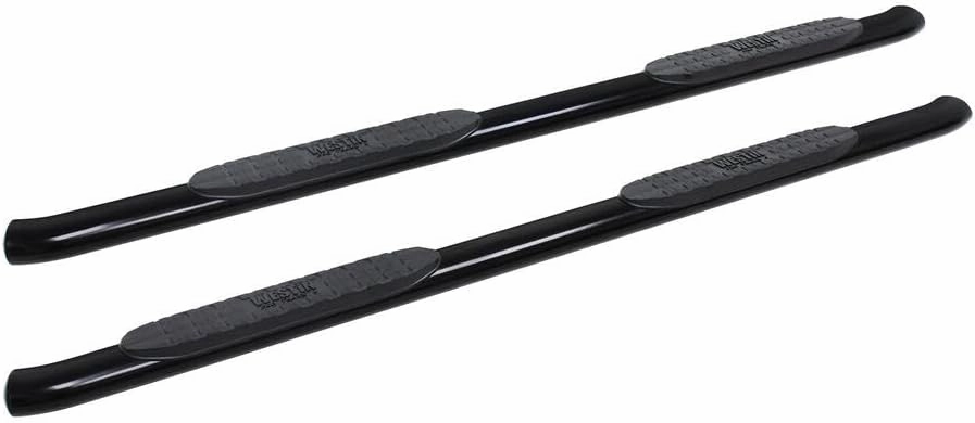 Westin 21-24085 Pro Traxx 4 Oval Nerf Step Bars fits 2019-2023 Ram 1500 Crew Cab (Excl. Ram 1500 Classic) Black 1 Pair