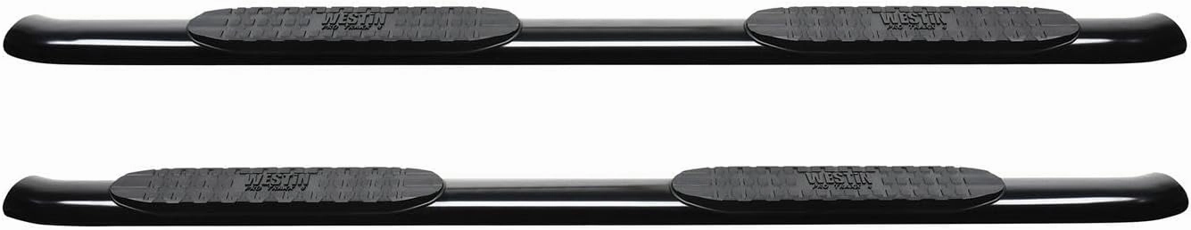 Westin 21-24085 Pro Traxx 4 Oval Nerf Step Bars fits 2019-2023 Ram 1500 Crew Cab (Excl. Ram 1500 Classic) Black 1 Pair