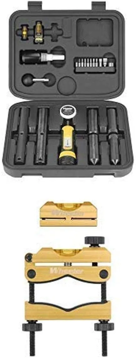 Wheeler Scope Mounting Kit Combo, 1-Inch/30mm - 545454 Engineering Professional Reticle Leveling System