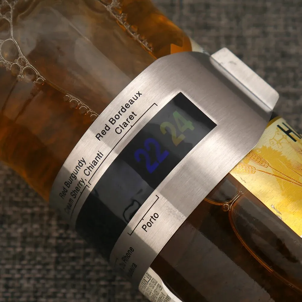 Wine Thermometer LCD Display clip Sensor