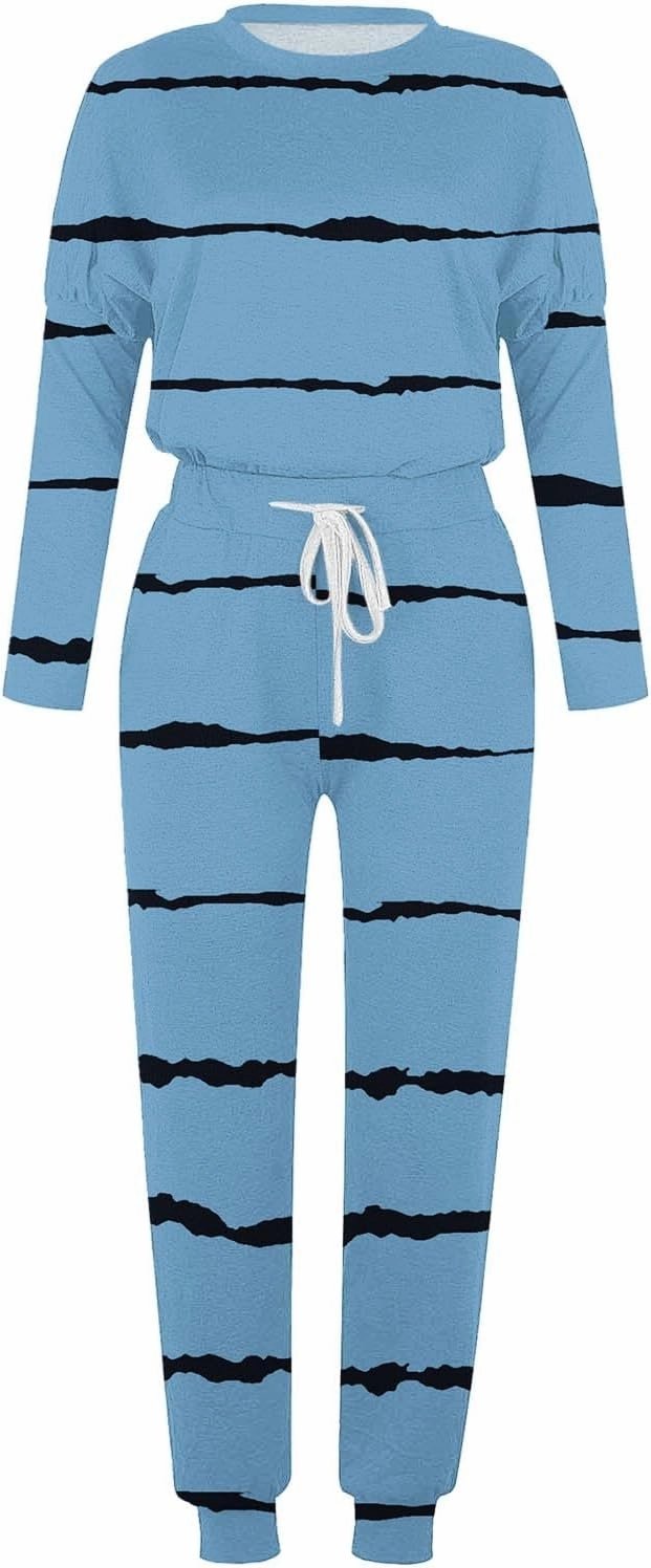 Women Sweatsuits 2 Piece Set Quarter Zip Sweatshirt Wide Leg Sweatpant Fall Set High Waisted Pants Set Tracksuit