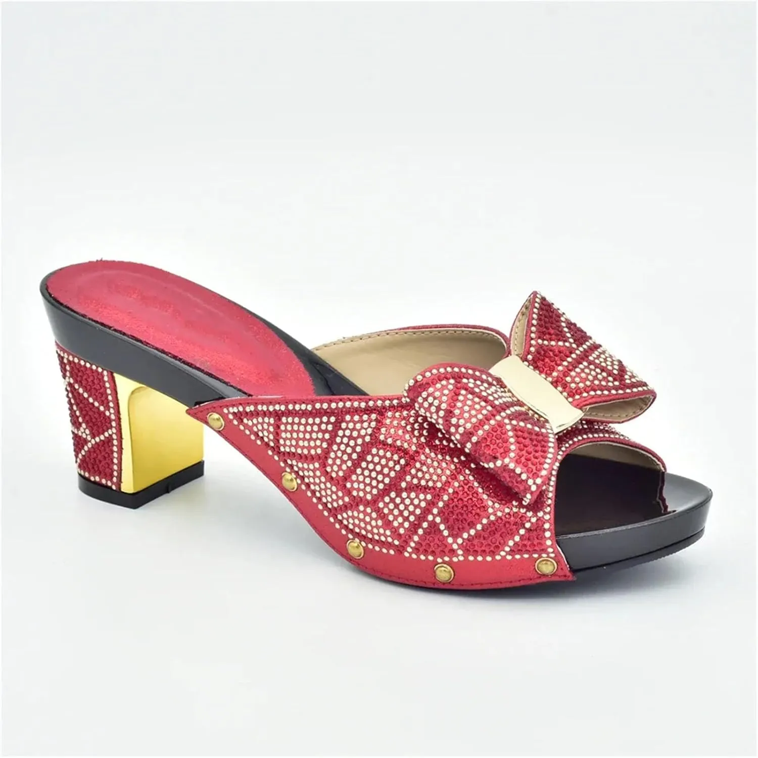 Women's Luxury Nigerian Wedding Set - Italian Silk Satin Pumps with Feather-Embellished Clutch for Red Carpet Events