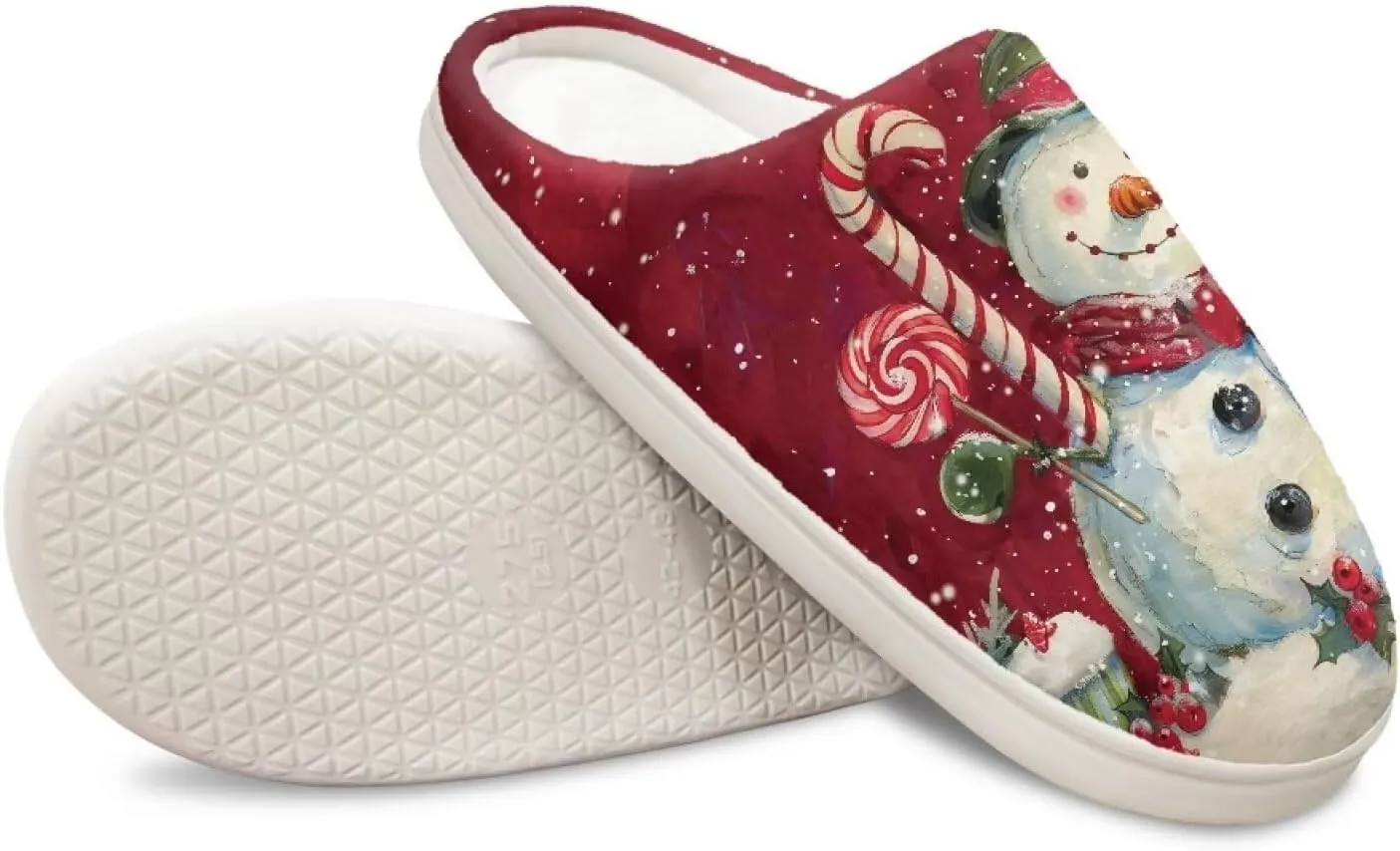 Women's Winter Home Slippers with Cute Cartoon Giraffe Design, Comfortable Indoor or Outdoor Kitchen Bedroom Shoes