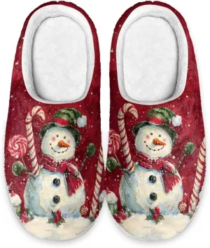 Women's Winter Home Slippers with Cute Cartoon Giraffe Design, Comfortable Indoor or Outdoor Kitchen Bedroom Shoes