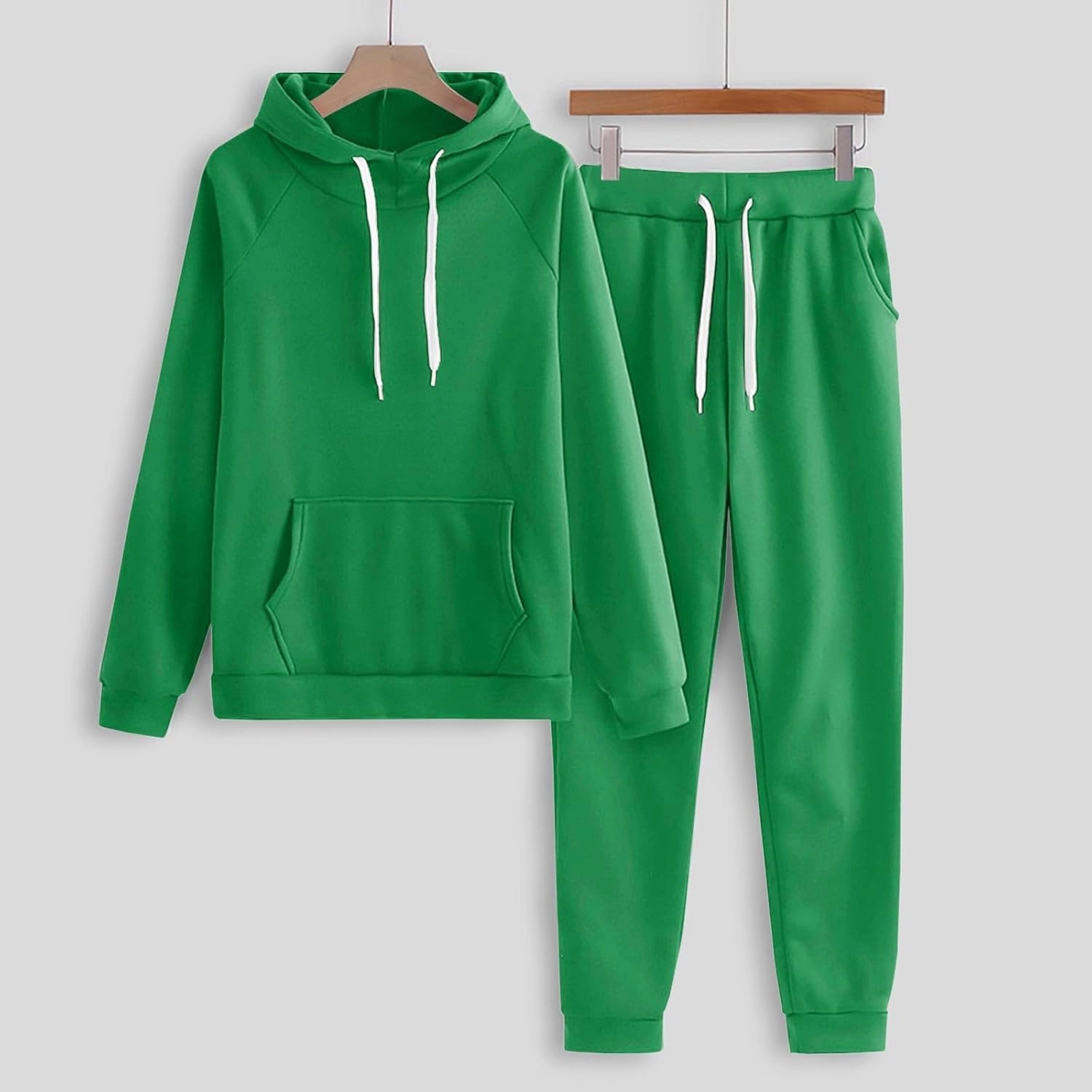 Womens 2 Piece Sweatsuits Sets Tracksuit with Pockets Long Sleeve Hoodies with Baggy Sweatpants Soft Outdoor Outfits Sets