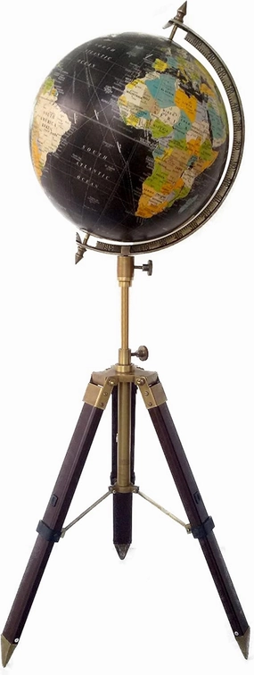 World Globe for Kids, Adults Large with Stand | Interactive, Decorative, Learning, Educational World Globe | 12 Inch Diameter (With Stand 40 inch)