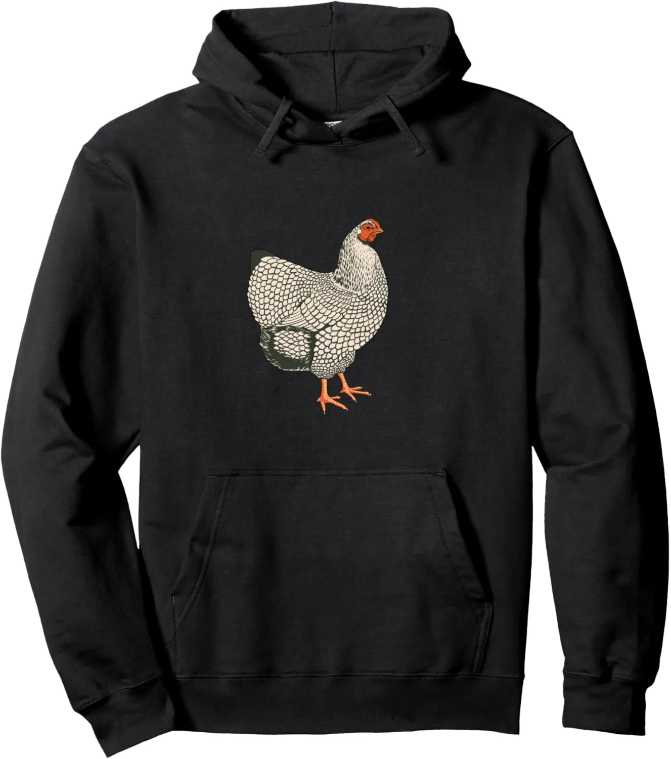 Wyandotte Chicken Pullover Hoodie