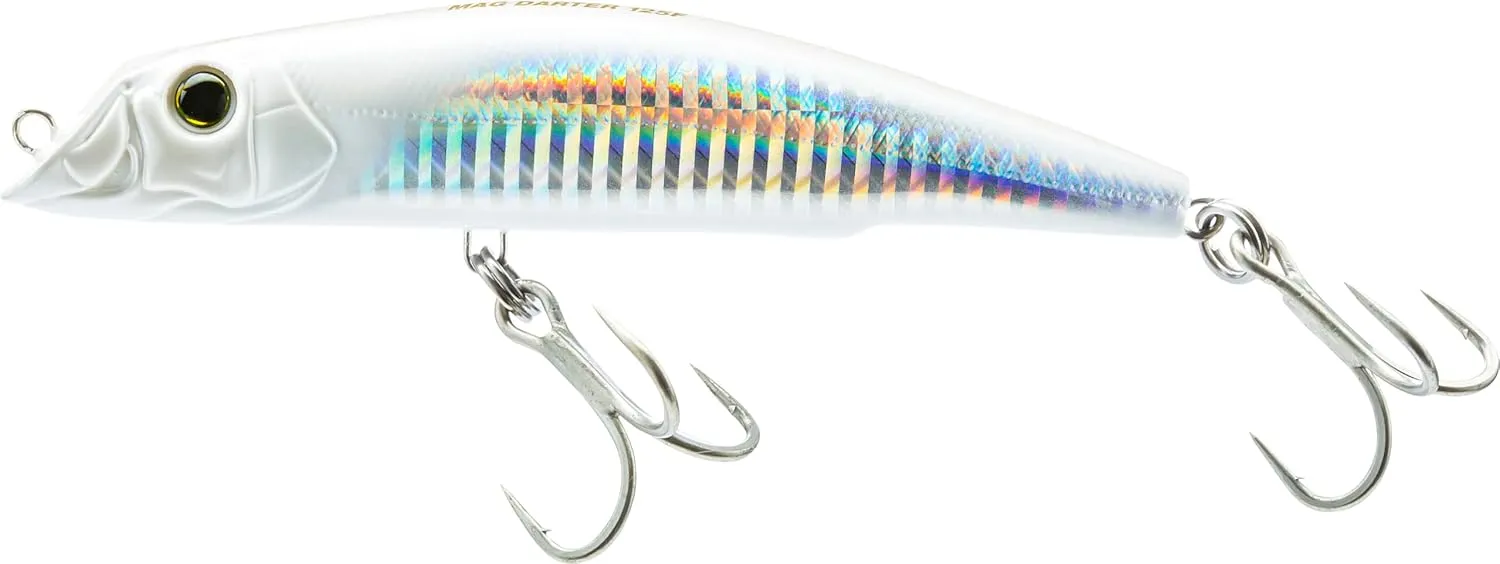 Yo-Zuri Mag Darter, Floating, 6-1/2 Inch, 165mm, Double White