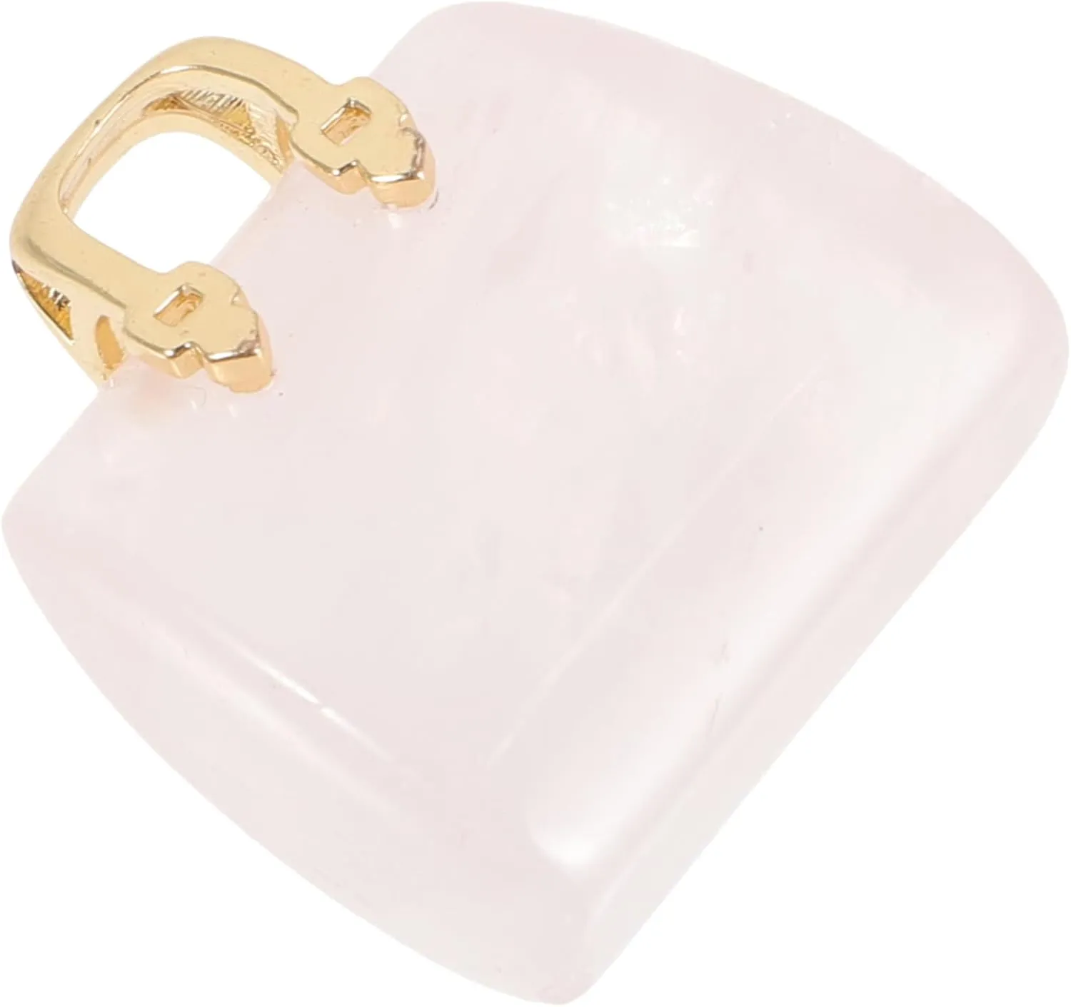 Zerodeko Crystal Bag Ornaments Purse Small Handbag Decor Handbag Gemstone Figurines Transparent Novelty Bag Cute Clear Bag Desktop Handbag Ornament Decoration Crystal Handbag Craft