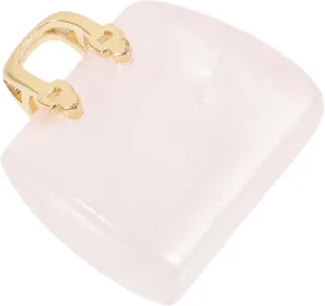 Zerodeko Crystal Bag Ornaments Purse Small Handbag Decor Handbag Gemstone Figurines Transparent Novelty Bag Cute Clear Bag Desktop Handbag Ornament Decoration Crystal Handbag Craft