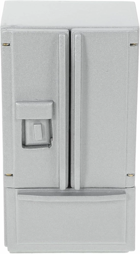 Zerodeko Miniature Refrigerator Model for Dollhouses Compact Kitchen Accessory for Projects and Mini House Decorations